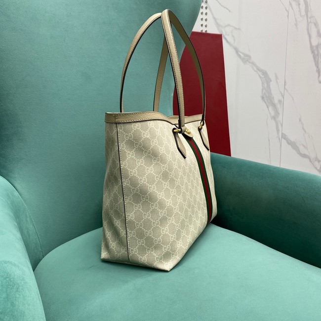 Gucci Ophidia series medium GG Tote Bag 631685 light gray