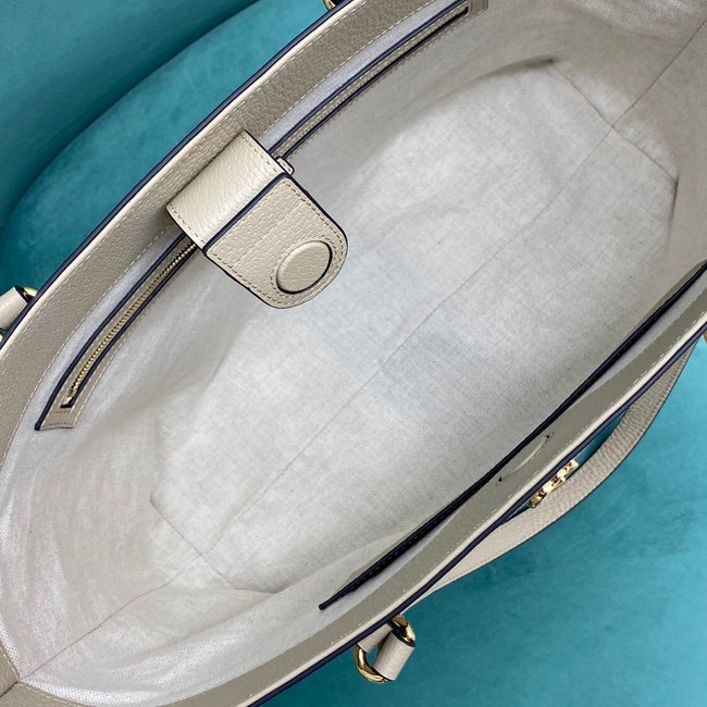 Gucci Ophidia series medium GG Tote Bag 631685 light gray