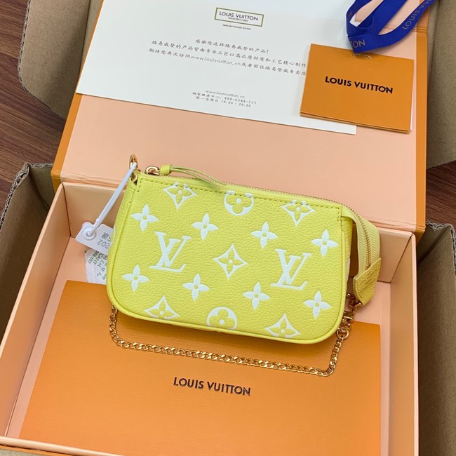 Louis Vuitton MINI POCHETTE ACCESSOIRES M81284 yellow