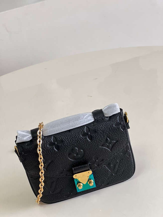 Louis Vuitton Monogram Empreinte POCHETTE METIS BB M81390 black