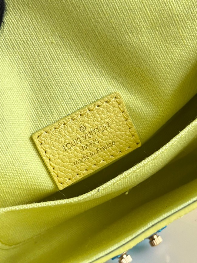 Louis Vuitton Monogram Empreinte POCHETTE METIS BB M81390 yellow