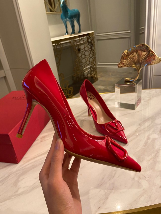Valentino high-heeled shoes 34197-1 Heel 8.5CM