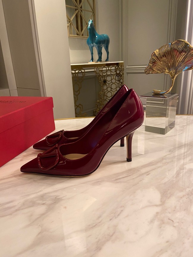 Valentino high-heeled shoes 34197-4 Heel 8.5CM