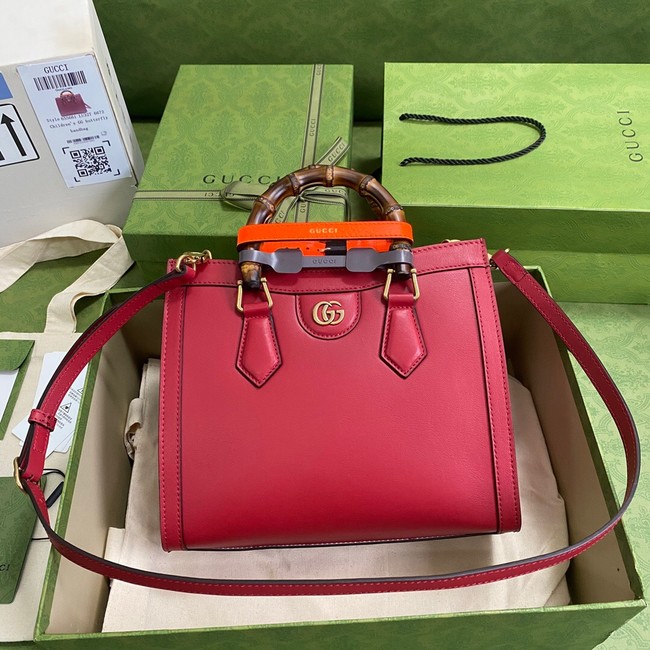 Gucci Diana small tote bag 660195 red