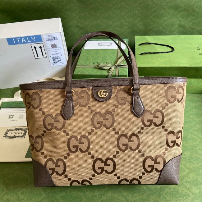 Gucci Ophidia jumbo GG medium tote 631685-2 Brown