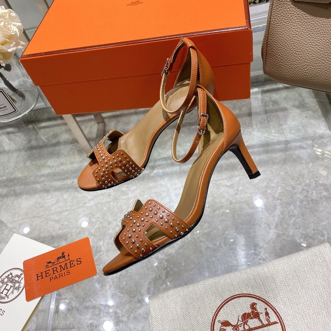 Hermes SANDAL 56892-3 Heel 5CM