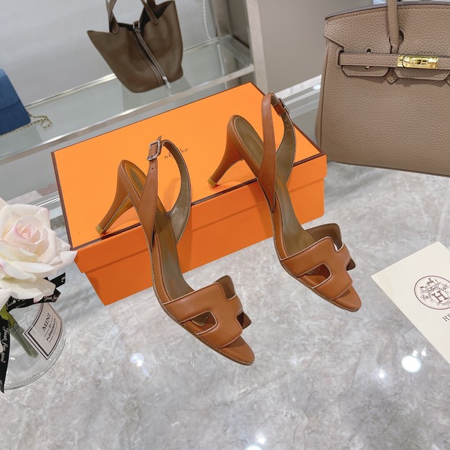 Hermes SANDAL 56893-3 Heel 5CM