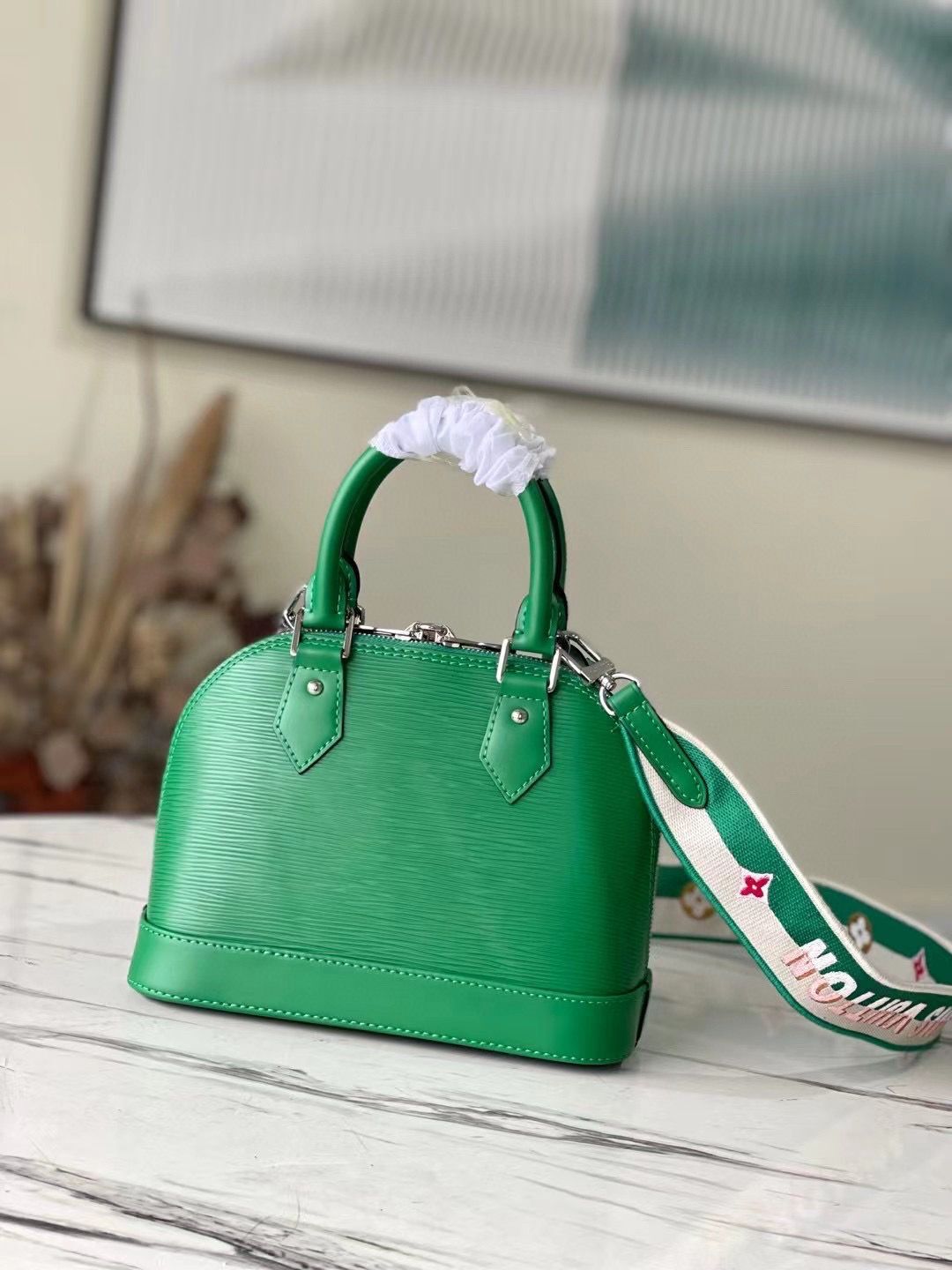 Louis Vuitton Original Epi Leather ALMA ALMA BB M59357 Green
