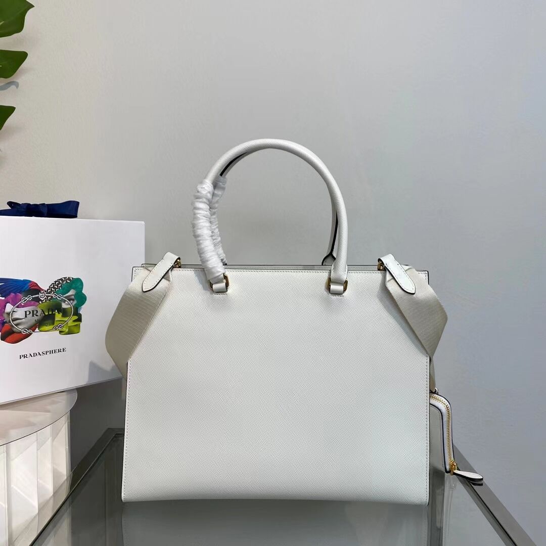 Prada Kristen Saffiano bag 1BD355 white