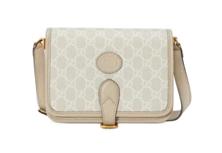 Gucci Mini shoulder bag with Interlocking G 671620 Beige