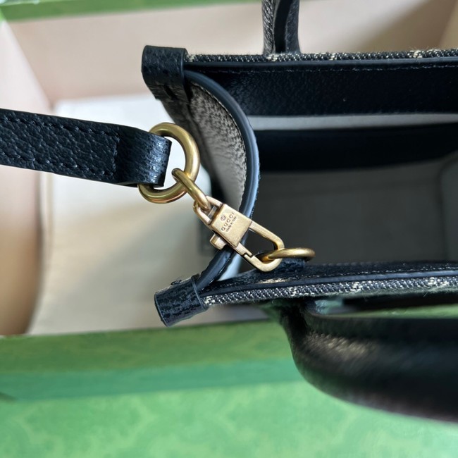 Gucci Mini tote bag with Interlocking G 671623 black