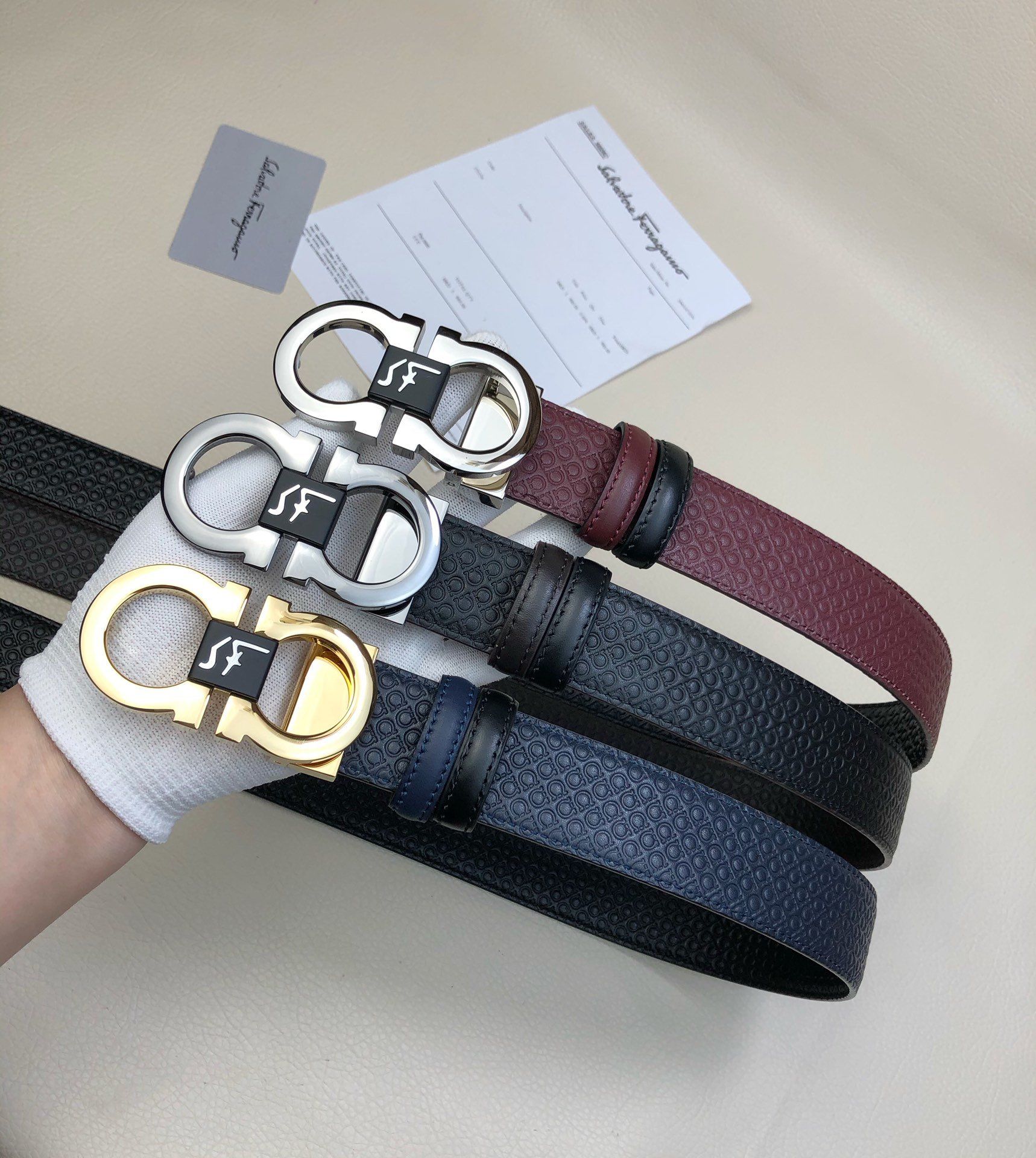 Ferragamo Belt 35MM SFB00013-1