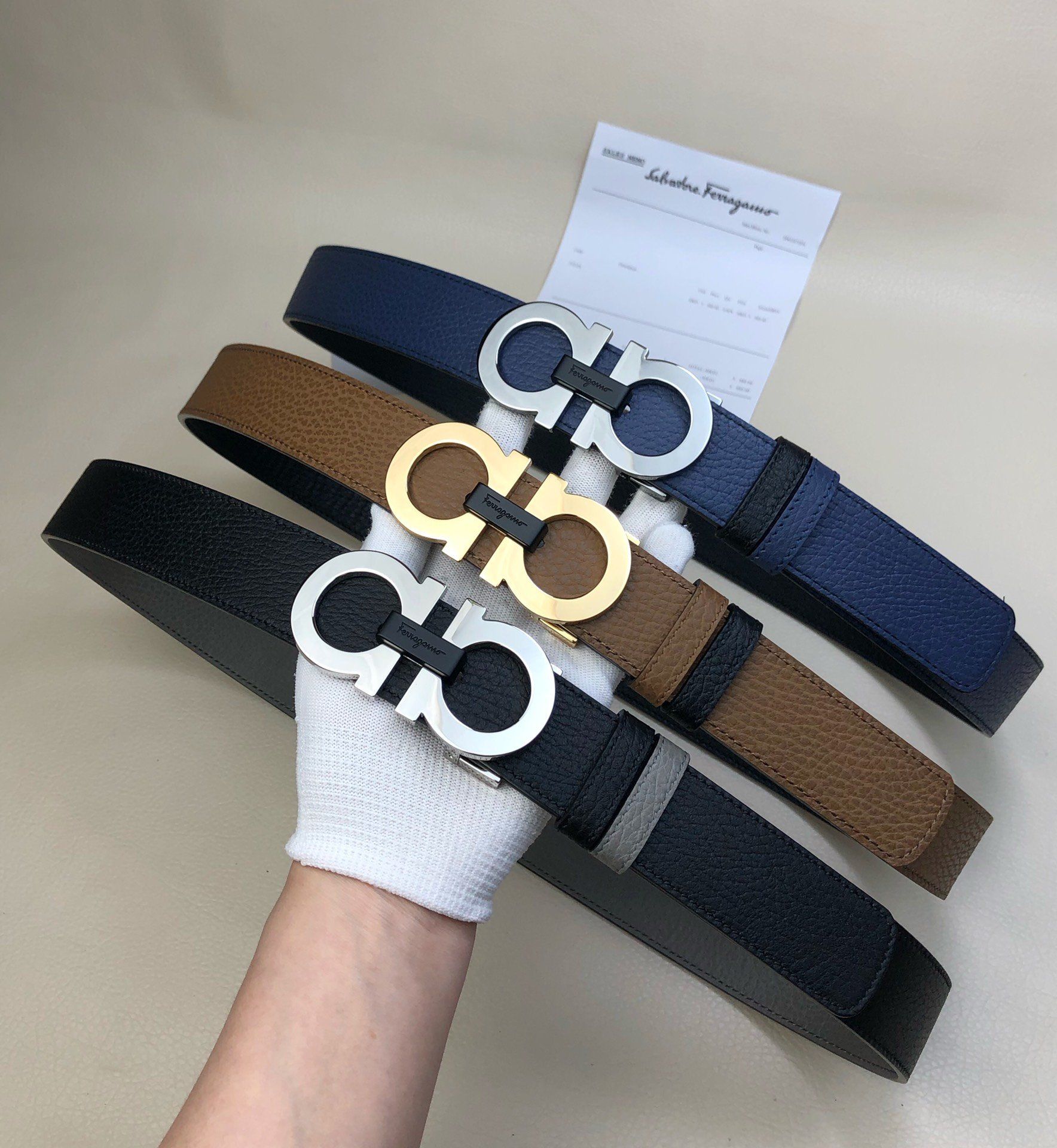 Ferragamo Belt 35MM SFB00014-1