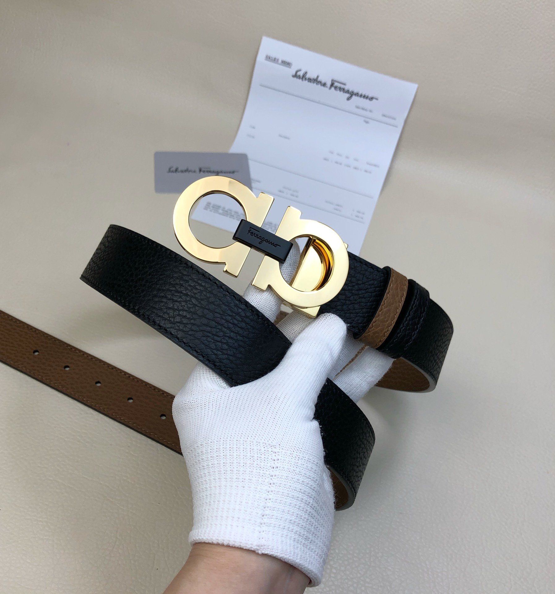 Ferragamo Belt 35MM SFB00014-3