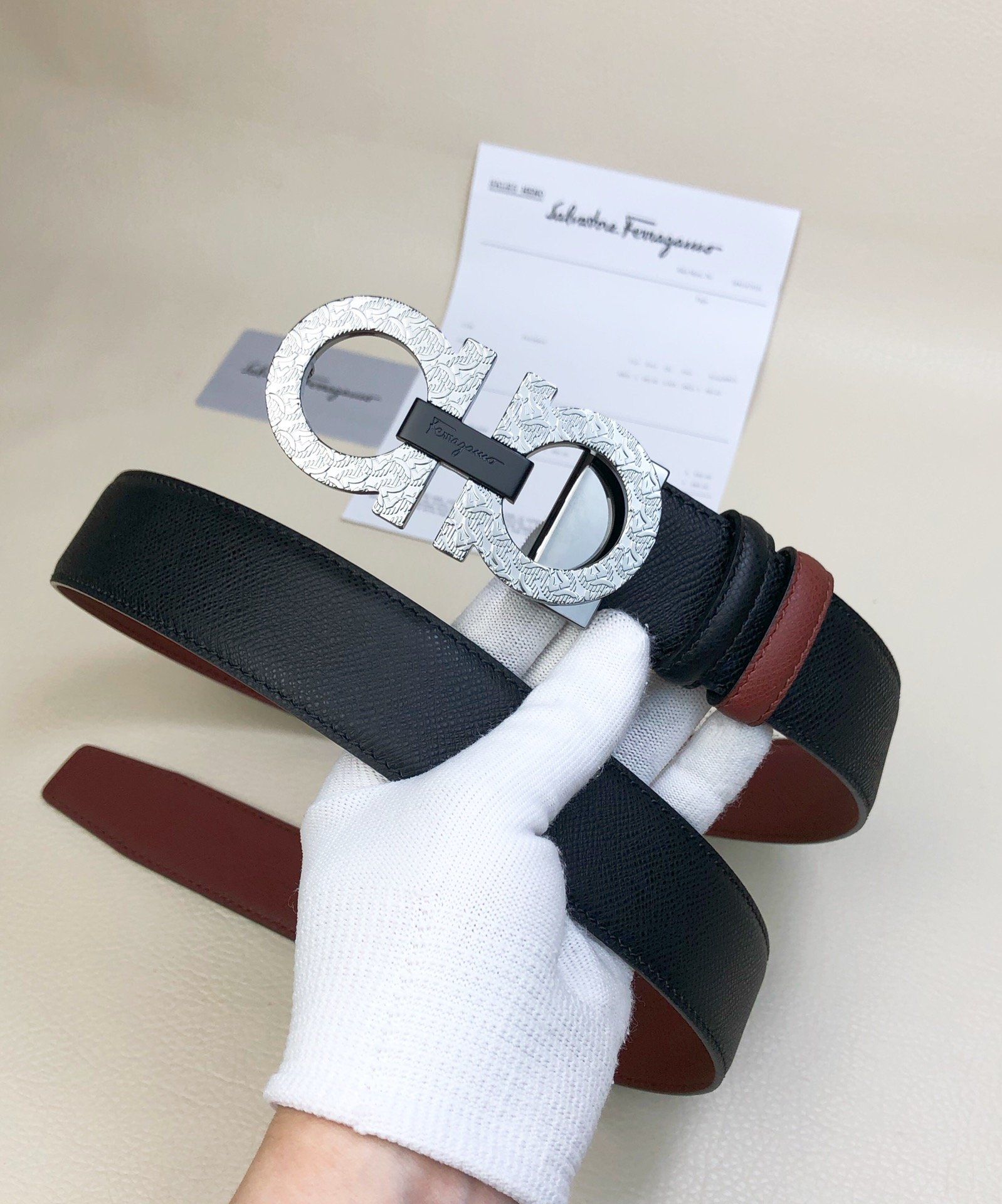 Ferragamo Belt 35MM SFB00015-1