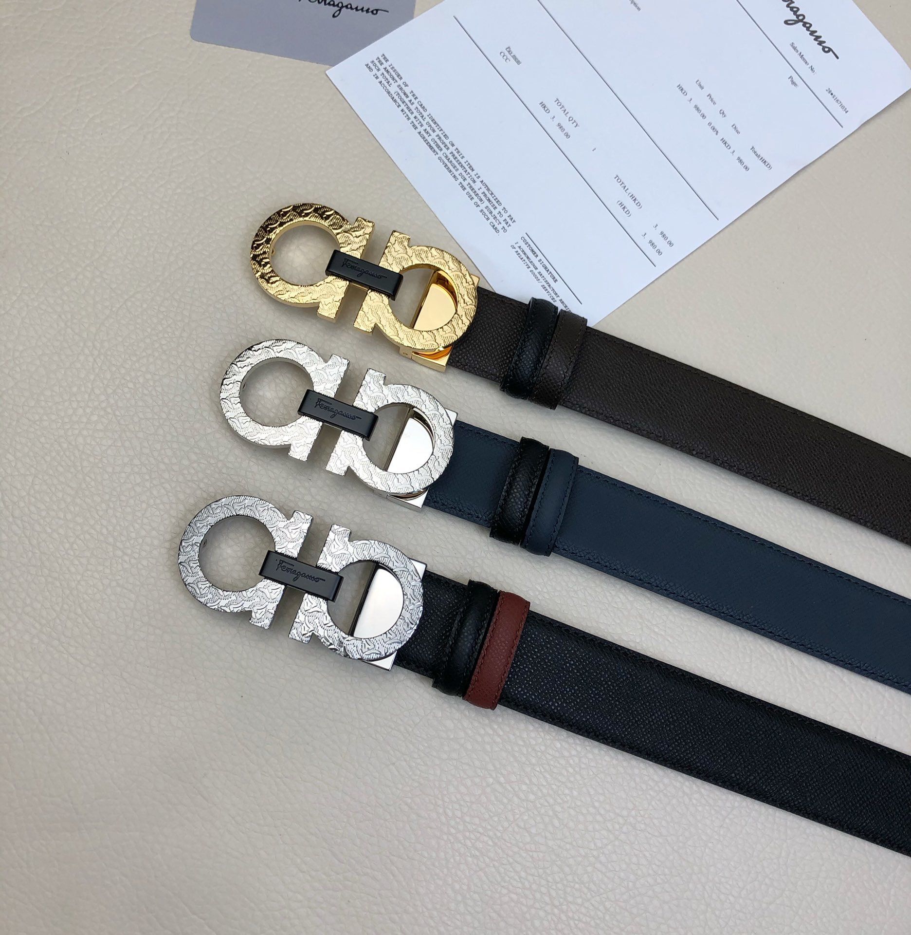 Ferragamo Belt 35MM SFB00015-1