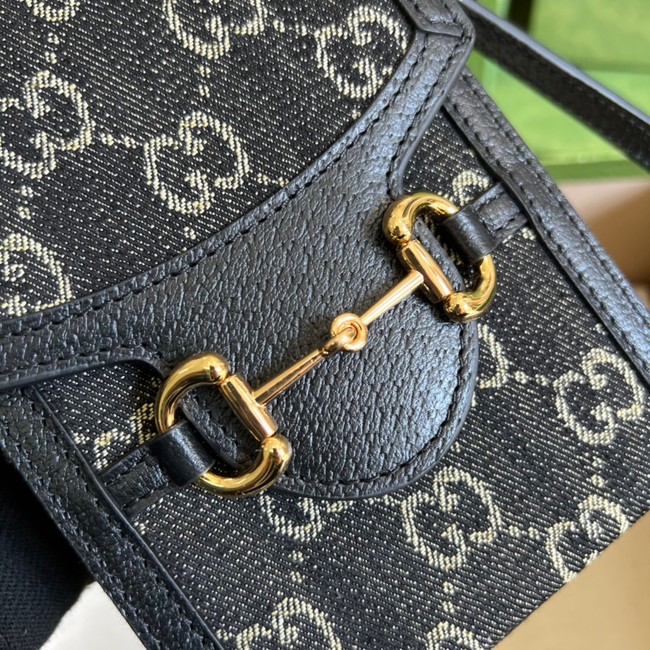 Gucci Horsebit 1955 mini bag 625615 black
