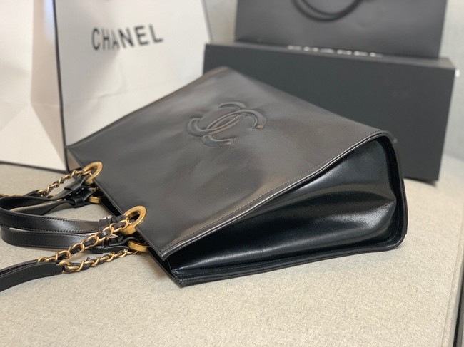 Chanel Sheepskin Shoulder Bag AS3129 black
