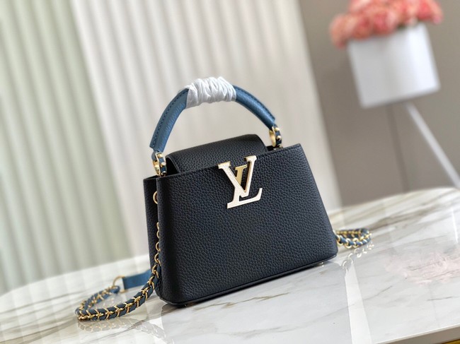 Louis Vuitton CAPUCINES MINI M59652 Black