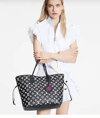 Louis Vuitton NEVERFULL MM M46103 Black