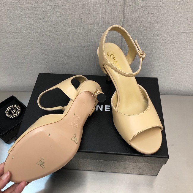 Chanel SANDAL 18535-1 Heel 8CM