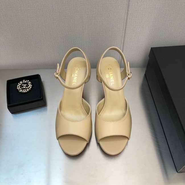 Chanel SANDAL 18535-1 Heel 8CM