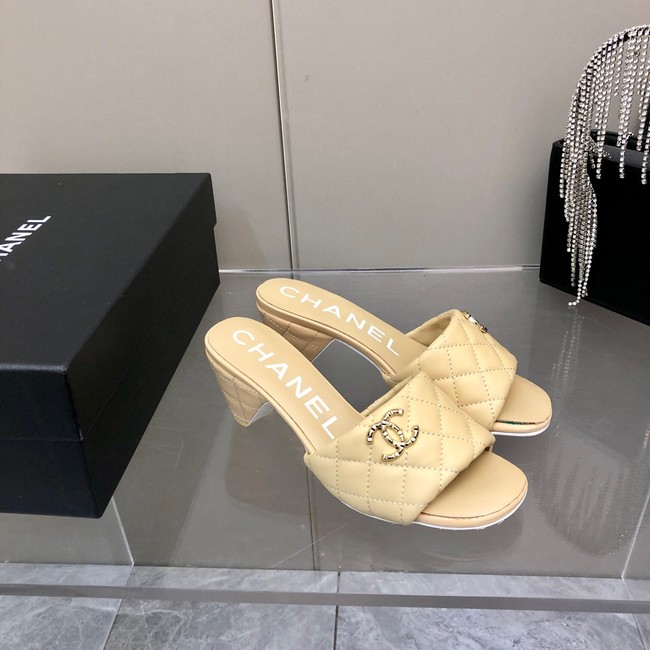 Chanel slipper 65125-1 Heel 6CM