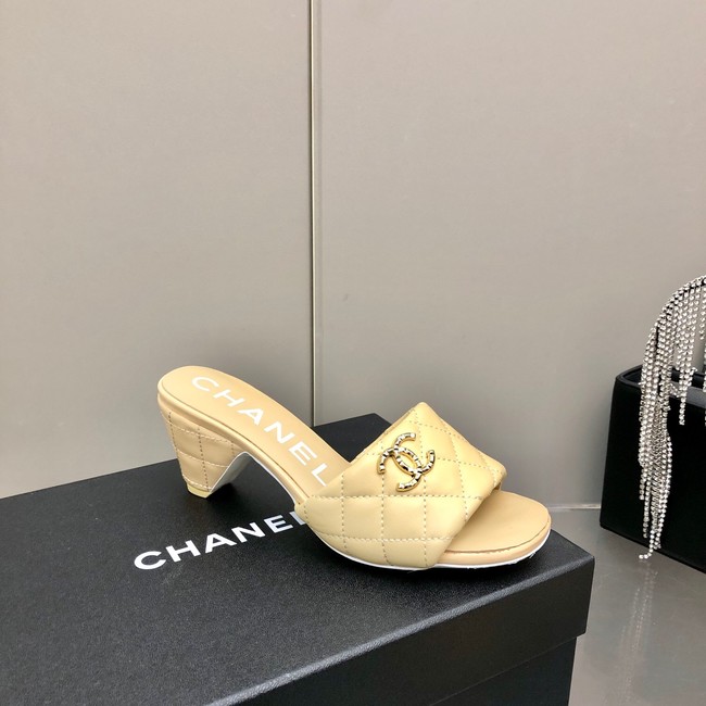 Chanel slipper 65125-1 Heel 6CM