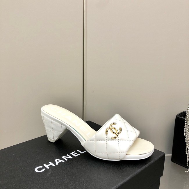 Chanel slipper 65125-2 Heel 6CM