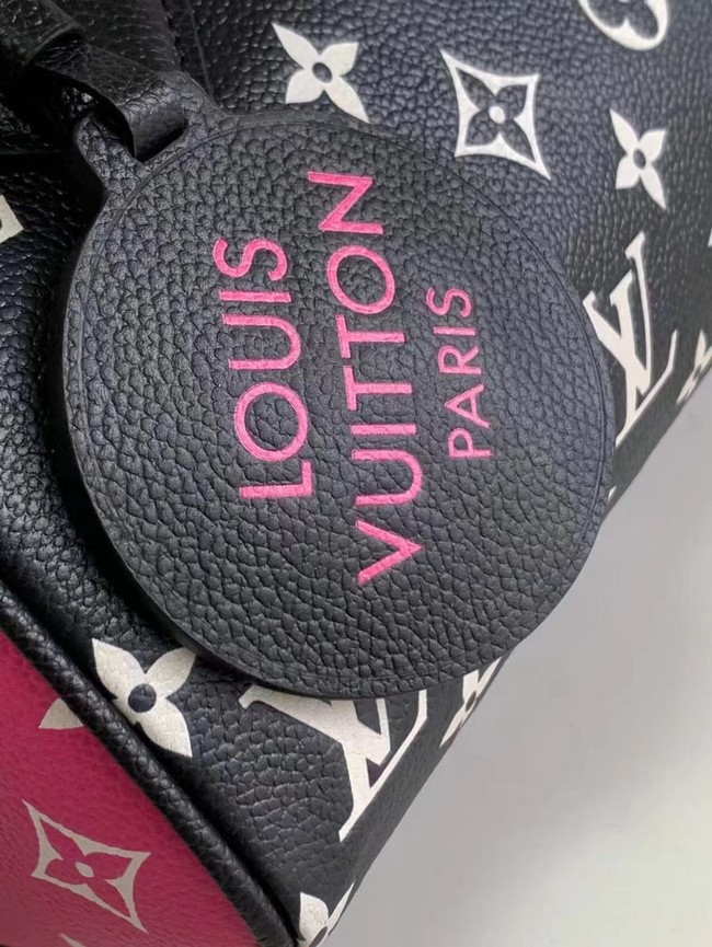 Louis Vuitton SPEEDY BANDOULIERE 20 M46088 Black & White & Pink 