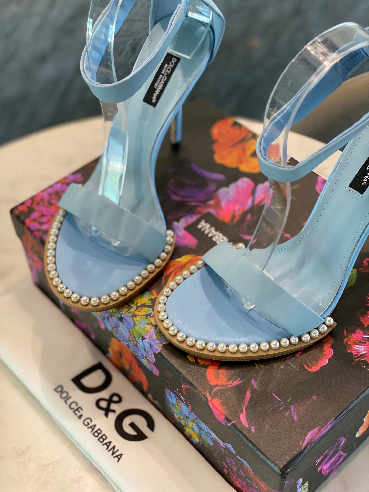 Dolce & Gabbana Sandals Shoes DG4518 Heel height 9CM