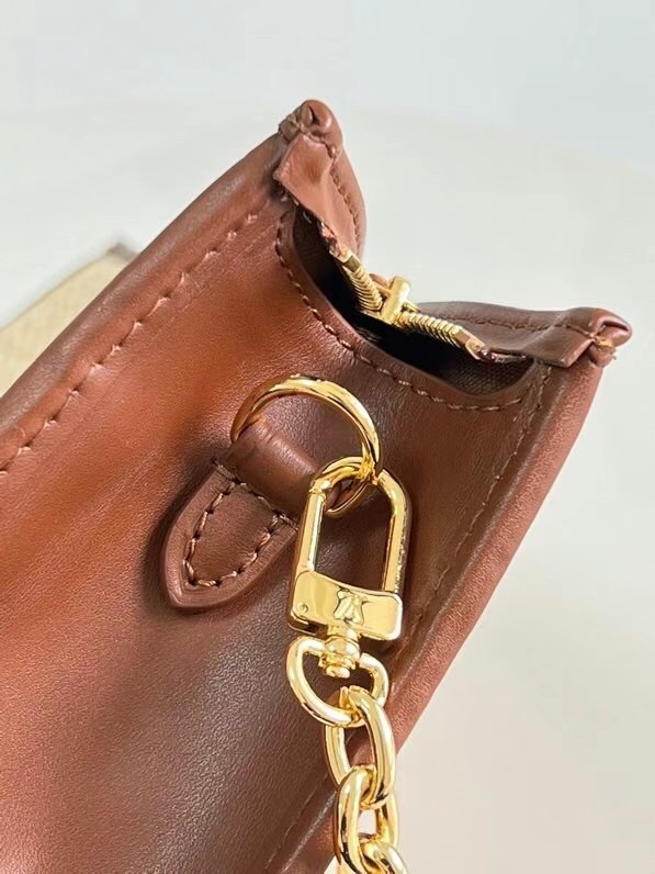 Louis Vuitton TOILETRY POUCH ON CHAIN M81366 Caramel Brown