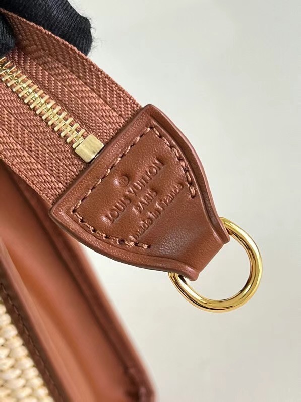Louis Vuitton TOILETRY POUCH ON CHAIN M81366 Caramel Brown