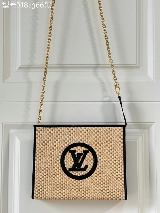 Louis Vuitton TOILETRY POUCH ON CHAIN M81366 black