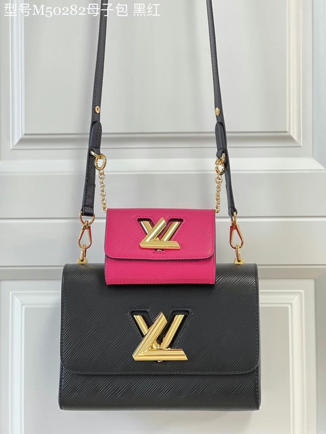 Louis Vuitton TWIST PM M59886 Black & rose