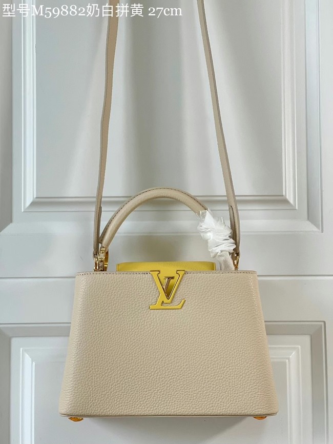 Louis Vuitton CAPUCINES BB M59882 Creme Beige