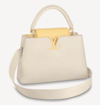 Louis Vuitton CAPUCINES MM M59883 Creme Beige