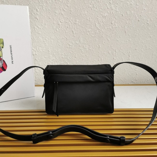 Prada Re-Nylon shoulder strap 1BD313 black