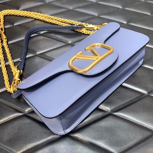 VALENTINO GARAVANI Loco Calf leather bag 2B0K30 blue