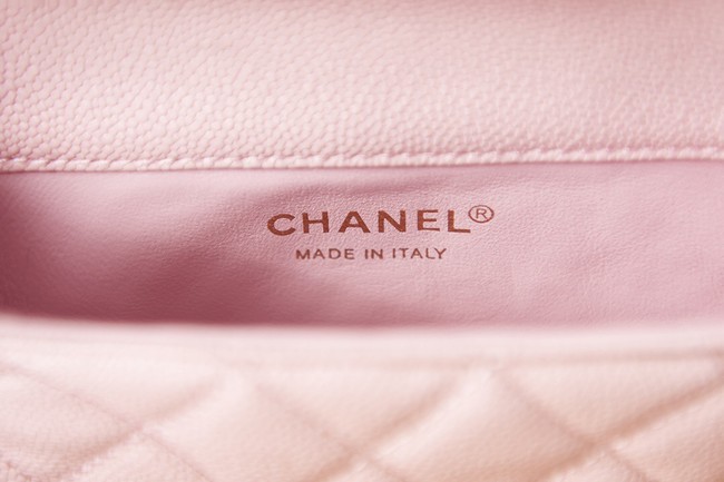 Chanel Grained Calfskin Pocket AS3225 pink