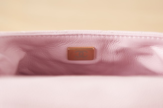 Chanel Grained Calfskin Pocket AS3225 pink