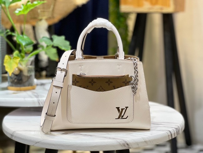 Louis Vuitton MARELLE TOTE MM M59953 Creme Beige