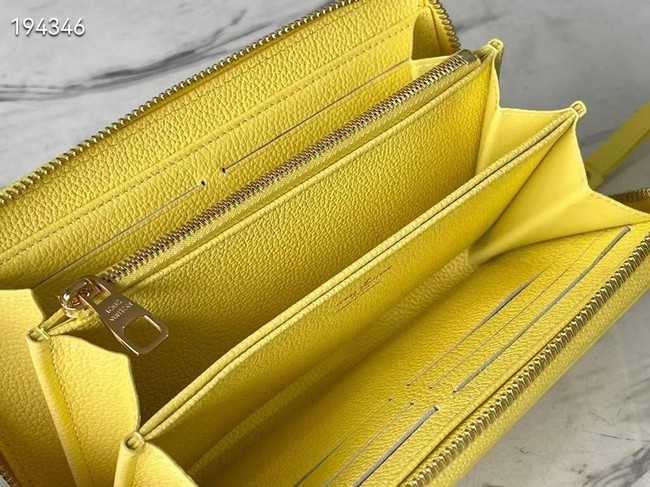 Louis Vuitton ZIPPY WALLET M81427 Lemon Curd Yellow