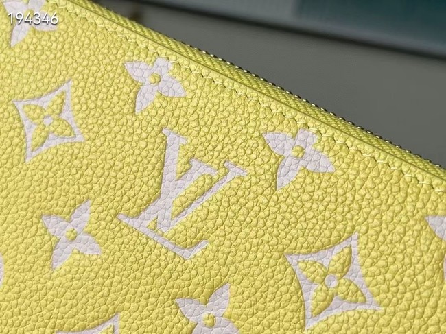 Louis Vuitton ZIPPY WALLET M81427 Lemon Curd Yellow