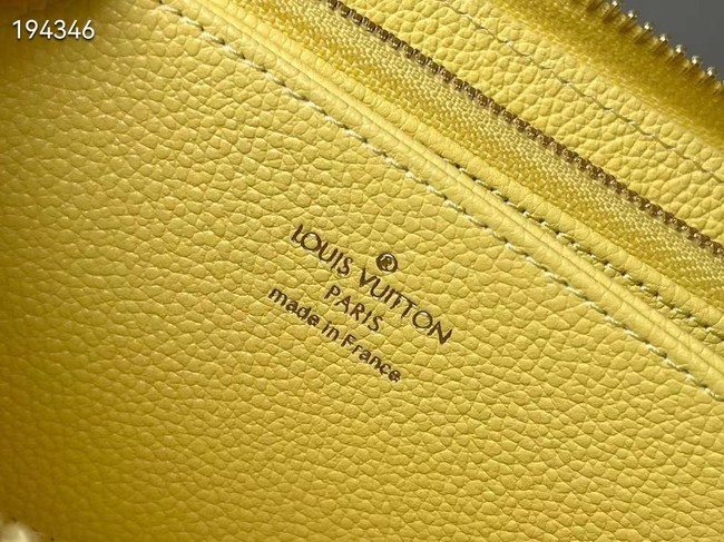 Louis Vuitton ZIPPY WALLET M81427 Lemon Curd Yellow