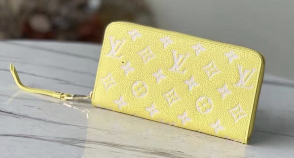 Louis Vuitton ZIPPY WALLET M81427 Lemon Curd Yellow