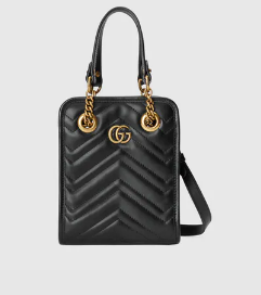 Gucci GG Marmont matelasse mini bag 696123 black