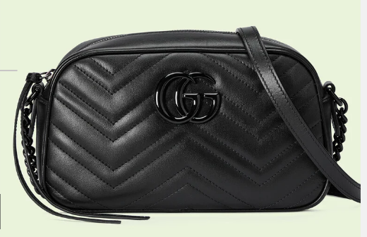 Gucci GG Marmont small shoulder bag 447632 black