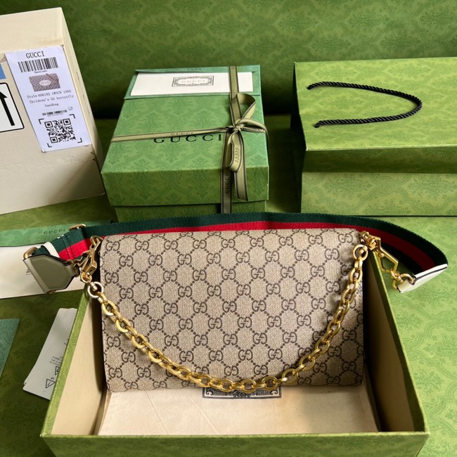 Gucci Horsebit 1955 small bag 677286 white