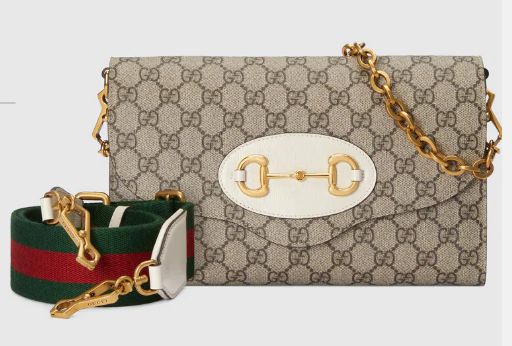 Gucci Horsebit 1955 small bag 677286 white